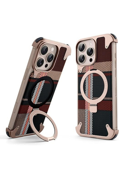 Oatsbasf Frameless for Samsung iPhone 16 Pro Max, Magsafe Compatible Kickstan...