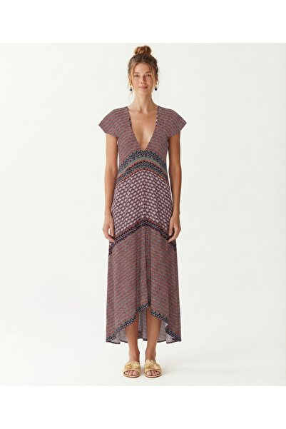 Yargıcı Bol V Yaka Kolsuz Elbise