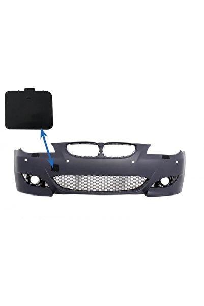 tuningset Capac cârlig de remorcare bară față, compatibil cu BMW Seria 5 E60 ...