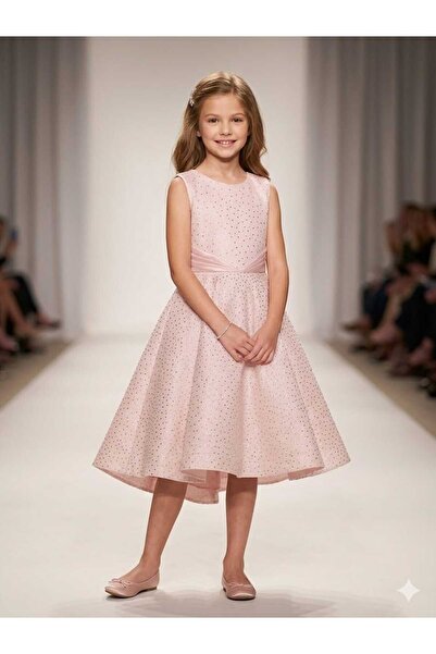 Marllow Beautiful Girl Dress with Rhinestones Gorgeous