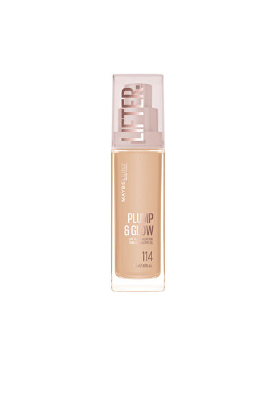 Maybelline New York Lifter Plump & Glow Foundation # 114, Maybelline 30 ml