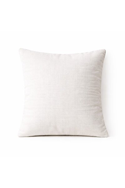 OEM Perna decorativa premium Alb, Material Textil tip In – 45 x 45 cm