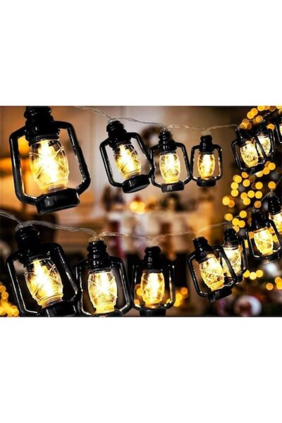 verk group Ghirlandă luminoasă solară cu LED-uri pentru grădină, terasă și ba...