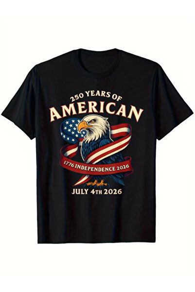 LİNA06 Camiseta Casual de Estilo Outdoor para Hombres con Estampado de Letras y