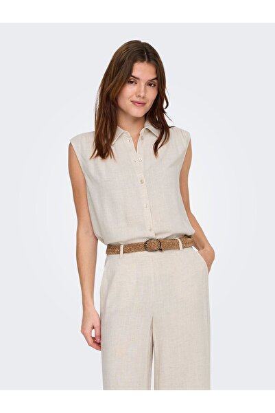 ONLY Hemd ONLSIESTA Leinen Hemd