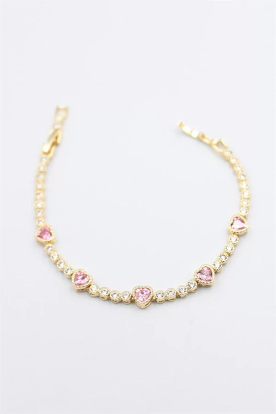 OEM سوار شوبينج المرصع بالأحجار - ذهبي