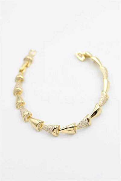 OEM سوار شوبينج المرصع بالأحجار - ذهبي