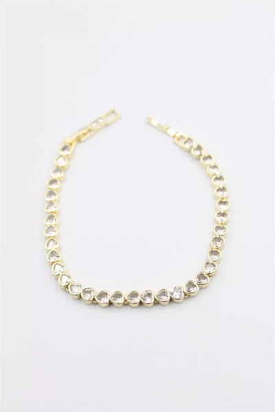 OEM سوار VIP بالحجر - ذهبي