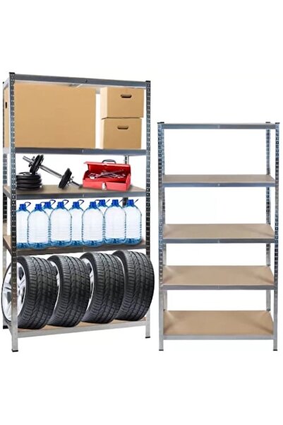 Malatec Raft metalic de depozitare cu 5 polițe