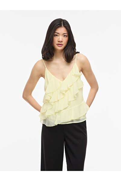 VILA Trägertop VILUNA V-Ausschnitt