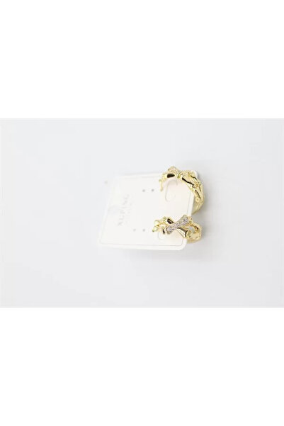 OEM Jewelled Hoop Earrings - Gold