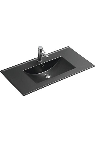 Jungborn Chiuvetă ceramică, 81x46.5 cm, Negru mat, 80E