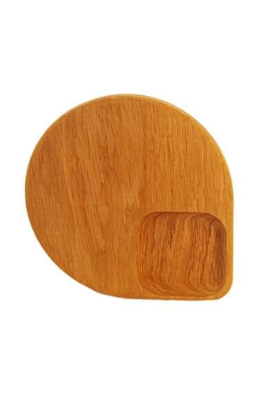 Kidart Kitchen Chopping Board with Oak Wood Container, 20cm