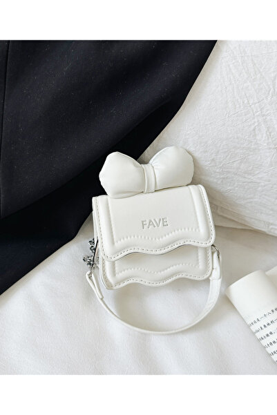 Other Fashion Cute Bow Mini Handbag Macaron Colored Diagonal Straddle Bag