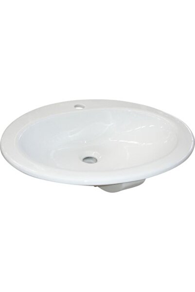 NEO Oval Sink, 56 cm, Built-in Installation, White