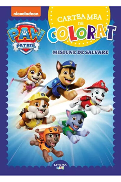 Litera Paw Patrol - My Coloring Book: Rescue Mission