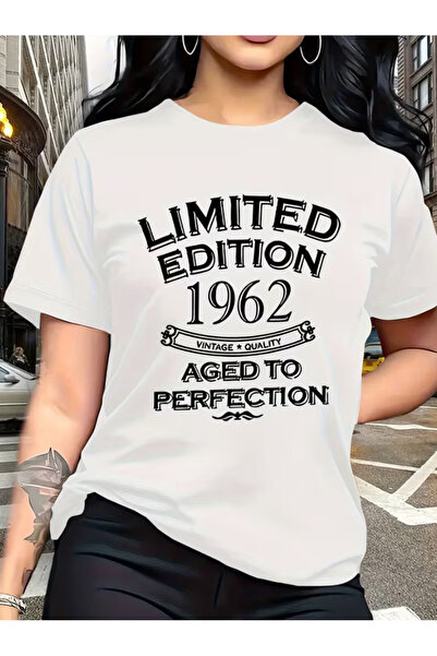 LİNA06 Women's Year Vintage T-Shirt - Limited Edition Retro