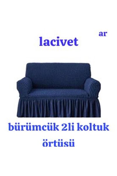 ARTUÇ Bürümcük Sofa Cover (One Piece) for 2 People, Elasticized Standard