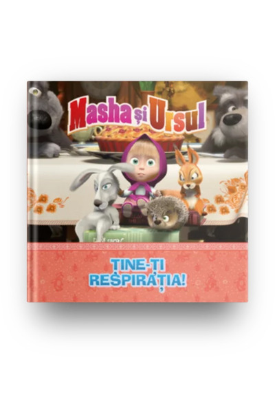 Litera Masha and the Bear - Hold Your Breath | Illustrated Book for Children
