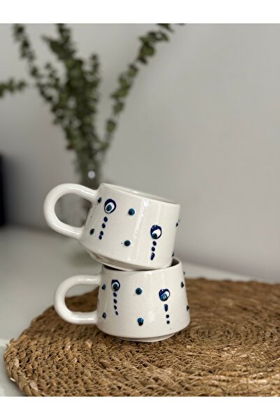 ema Seramik Kahve Fincanı Kupa Mug Bardak 150 ml (1adet)