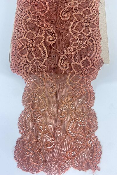 Hobigram Ornament decorativ din dantelă elastică din Lycra, cu model floral m...