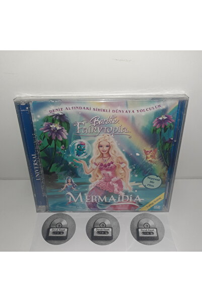 CD BARBIE FAIRYTOPIA MERMAIDIA VCD CIZGIFILM