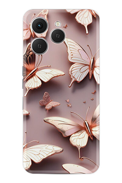 TECNO Spark 40 4G (KM5n) Uyumlu Kılıf Desen Baskılı Silikon NAME-837.jpg
