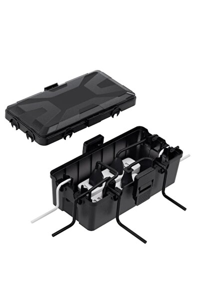OEM Cable Organizer Box, Black, 32x21x13cm, Waterproof IP54