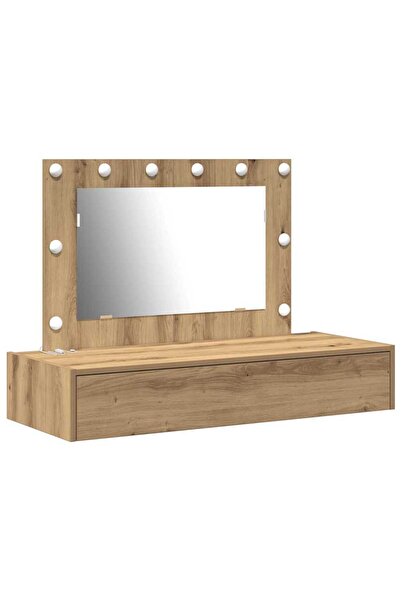 vidaxl Masă de Machiaj cu sertar Maro 100 x 40 x 70 cm Lemn compozit