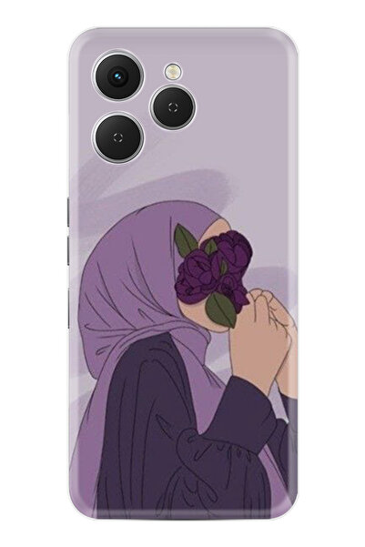 TECNO Spark 40 4G (KM5n) Uyumlu Kılıf Desen Baskılı Silikon NAME-310.jpg