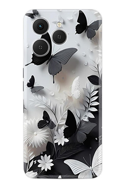 TECNO Spark 40 4G (KM5n) Uyumlu Kılıf Desen Baskılı Silikon NAME-525.jpg
