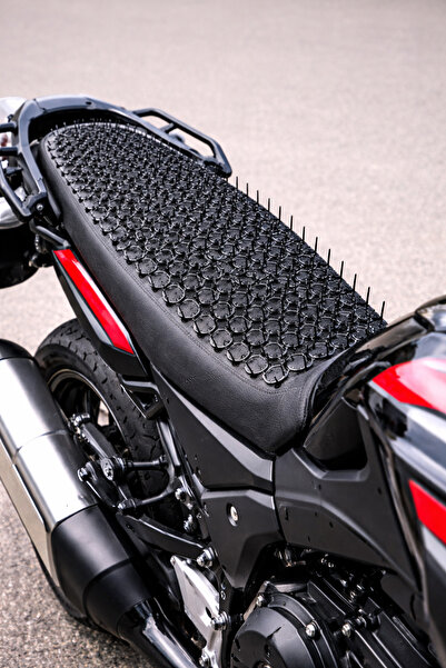 EXPEL Pcx, Nmax, Vespa Vb. Siyah 10 Parça Kedi Matı Kedi Yatırmaz Vitesli Mot...