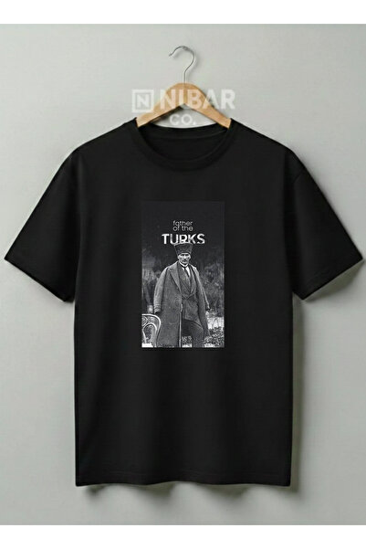 Grafftee Clothing تي شيرت قطني بتصميم مصطفى كمال أتاتورك، سلسلة خاصة للأعياد ...