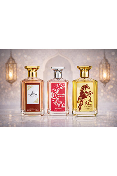 ONLYOU Set of 3 Premium Arabian Perfumes One Only, Ammerat Al Arab, Lail Male...