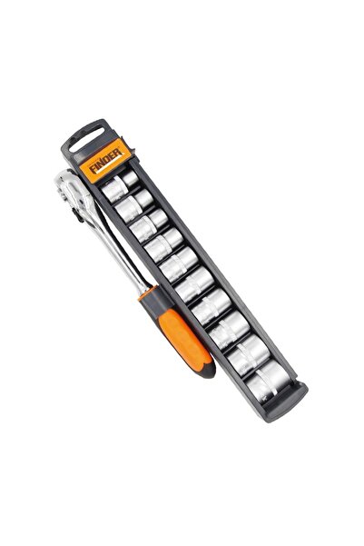 finder Σετ καρυδάκια με καστάνια – Sleeve tools – 11pcs – 1/4 – – 192867