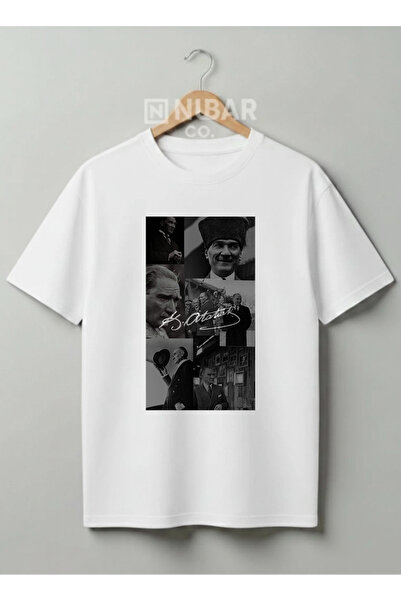 Grafftee Clothing تي شيرت قطني بتصميم مصطفى كمال أتاتورك، سلسلة خاصة للأعياد ...