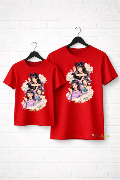 CACTUS COLLECTION Tricou în stil Sakura și coreean