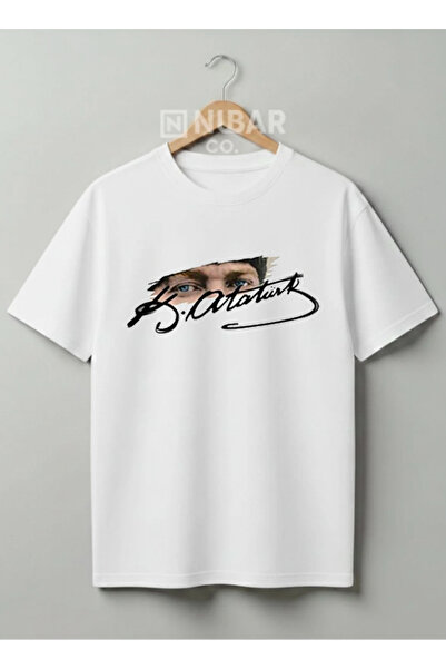 Grafftee Clothing تي شيرت قطني بتصميم مصطفى كمال أتاتورك، سلسلة خاصة للأعياد ...