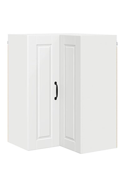 vidaxl Dulap de bucătărie cu raft Alb 57 x 57 x 80 cm Lemn compozit