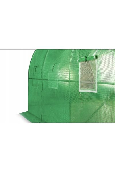 Malatec Tunel de grădină cu folie PE verde 4x2.5m (10m²) fără cadru