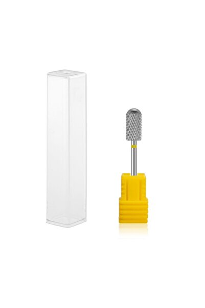 SELA Carbide Nail Drill Bit Barrel XF Yellow,