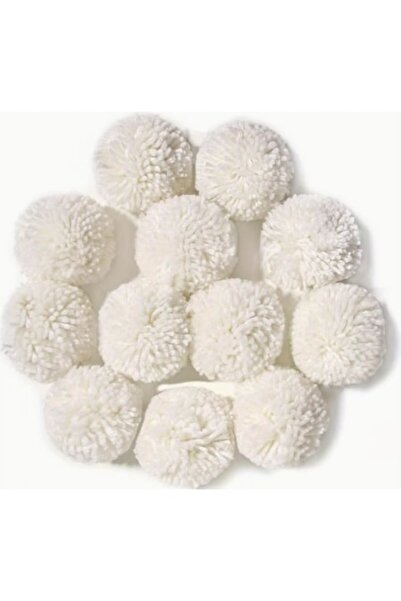 Aneliz Decorative Tassels for Wedding Tree, White, 10cm, Set