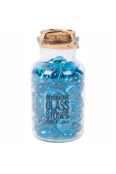 Home Pietre decorative din sticlă în recipient