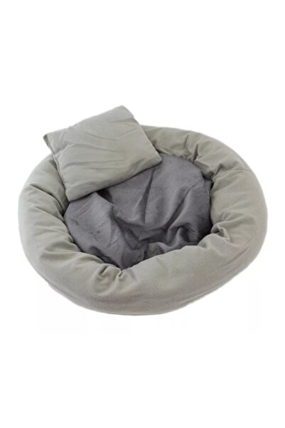 PRC Κρεβάτι για σκύλο ή γάτα, διάμετρος 40 εκ., γκρι