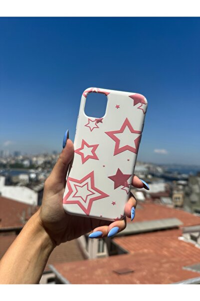Mobildizayn Huawei P40 Lite Uyumlu Baskılı Beyaz Telefon Kılıfı K117