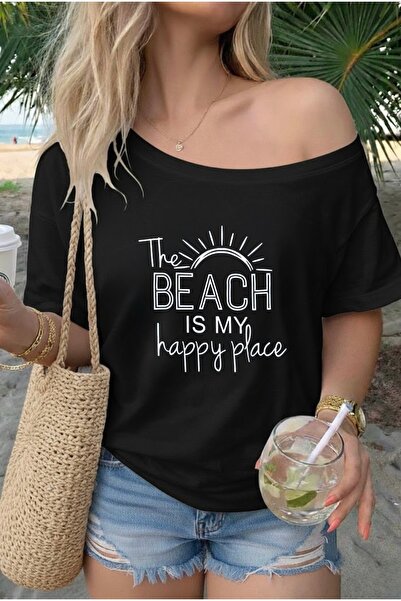 FUFLUNS Η ΠΑΡΑΛΙΑ ΕΙΝΑΙ ΤΟ ΧΩΡΙΣΤΗΡΙΟ ΤΗΣ ΕΥΤΥΧΙΑΣ ΜΟΥ ΕΚΤΥΠΩΤΟ ΤΥΠΟΥ OVERSIZ...