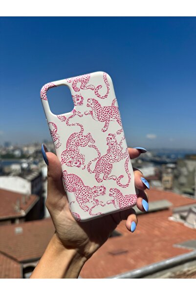 Mobildizayn Huawei P40 Lite Uyumlu Baskılı Beyaz Telefon Kılıfı