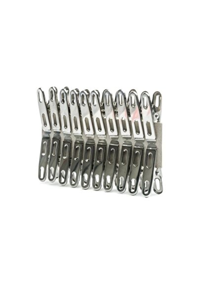 Markasız ucuz Paslanmaz Çelik Mandal Seti 16 Adet Leke Yapmaz Güçlü Yaylı Çam...