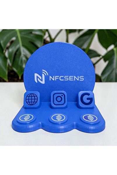 NFC Web Site Instagram ve Google Yorum Standı