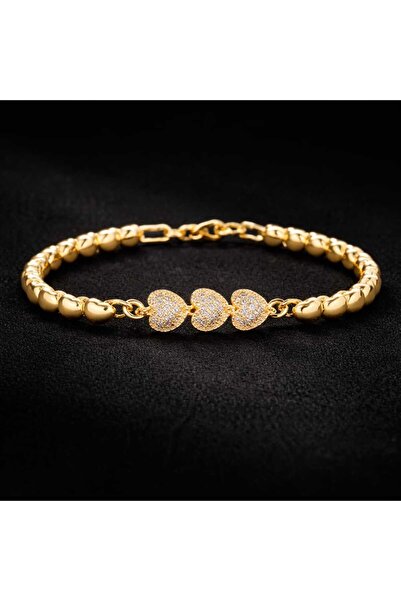 Banum Luxury Elegant Gold Color Steel Bracelet